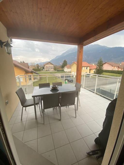 Saint-Pierre-en-Faucigny Appartement Belle Vue Sur Les Montagnes מראה חיצוני תמונה